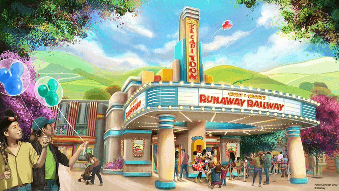 Runaway Railway Toon Town