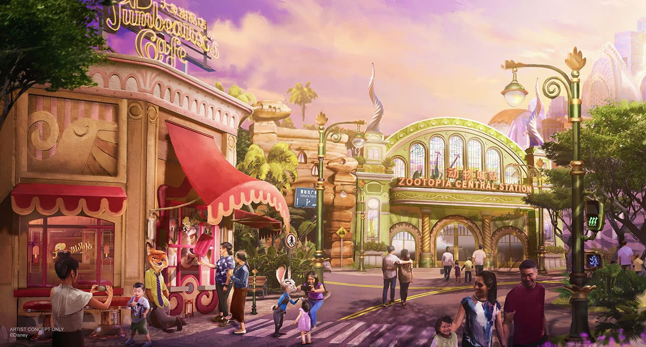 Zootopia Land at Shanghai Disneyland