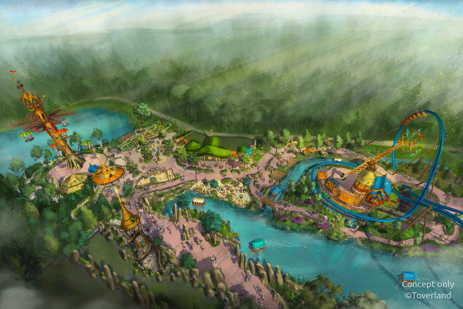 Toverland : il y a de la magie dans l’air avec l’extension d’Avalon en 2023
