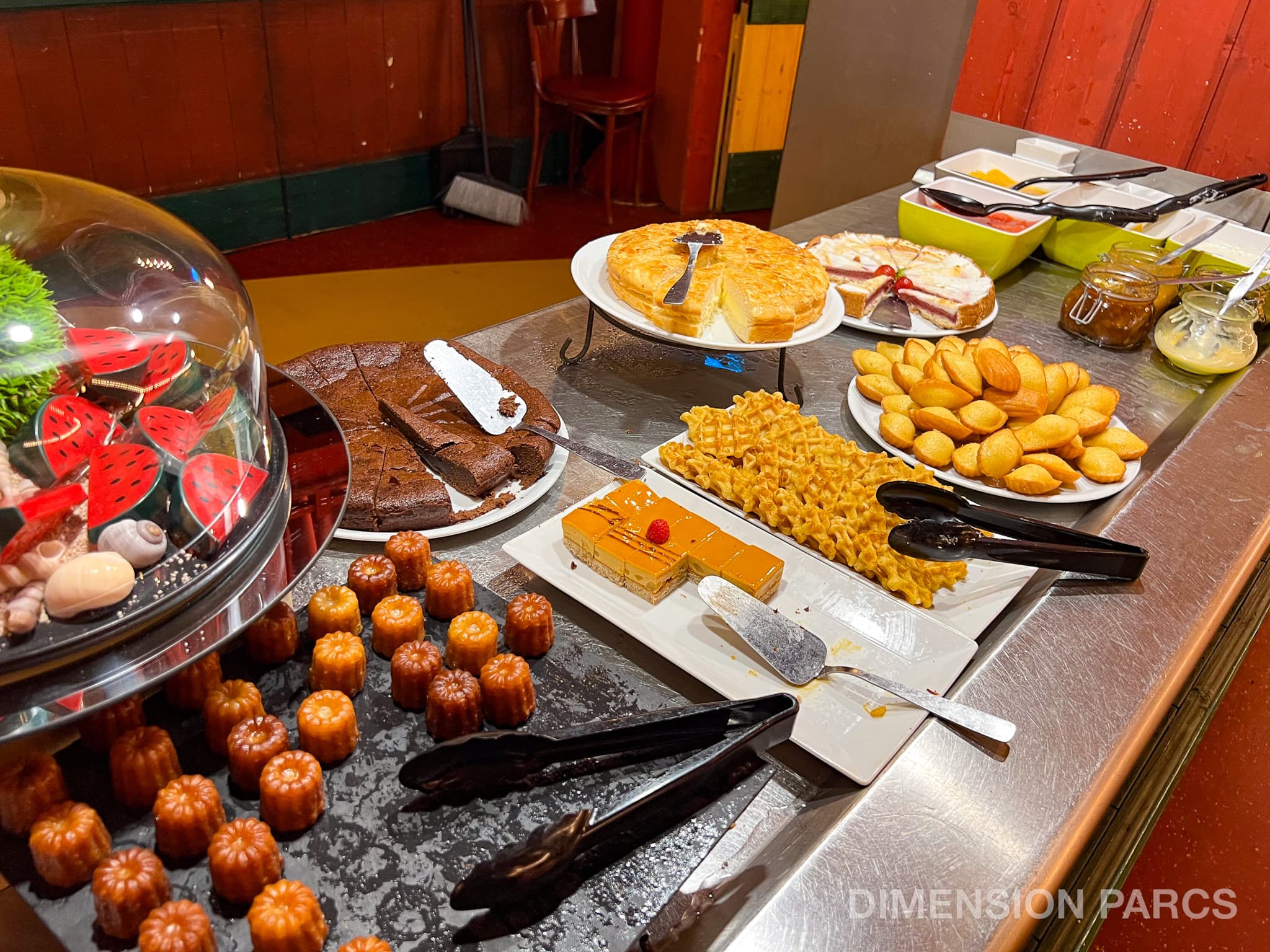 Buffet de desserts au restaurant Le Cirque