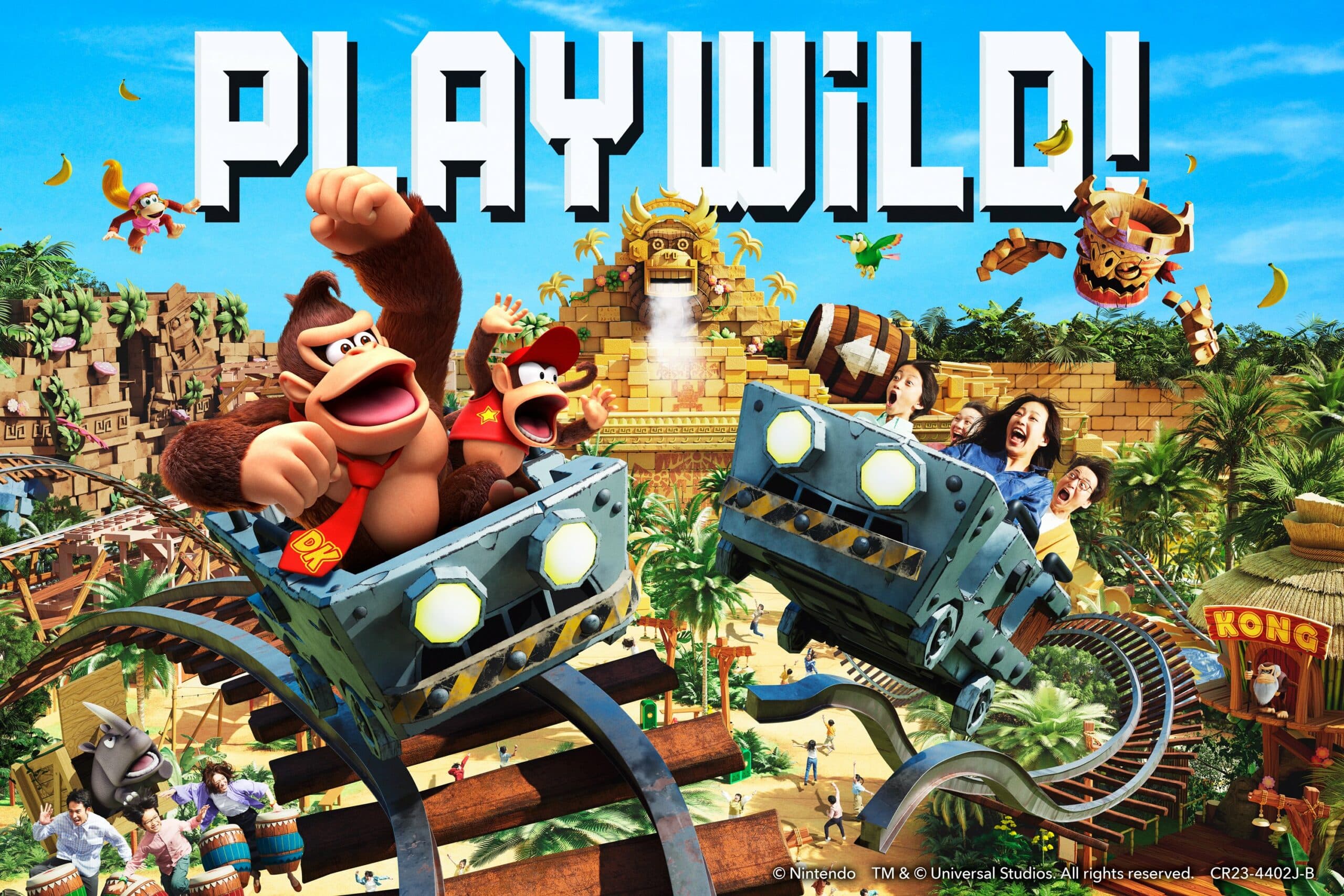 Universal Studios Japan accueillera Donkey Kong Country au printemps 2024 !