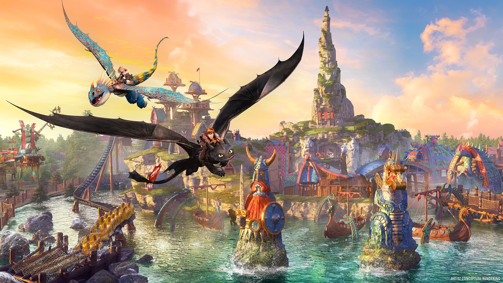 Universal Epic Universe : explorez la future zone Dragons !