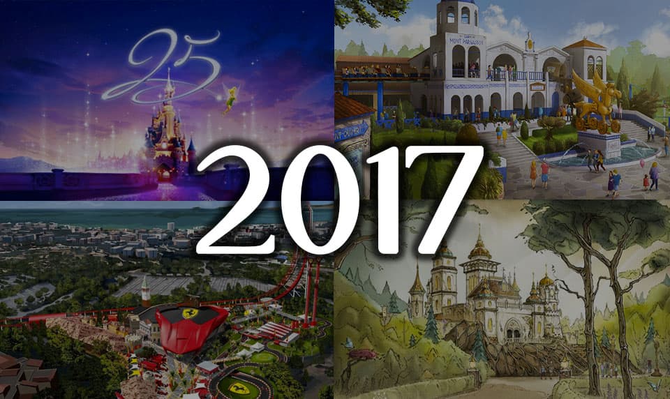 Nouveautés 2017 dans les principaux parcs français et européens