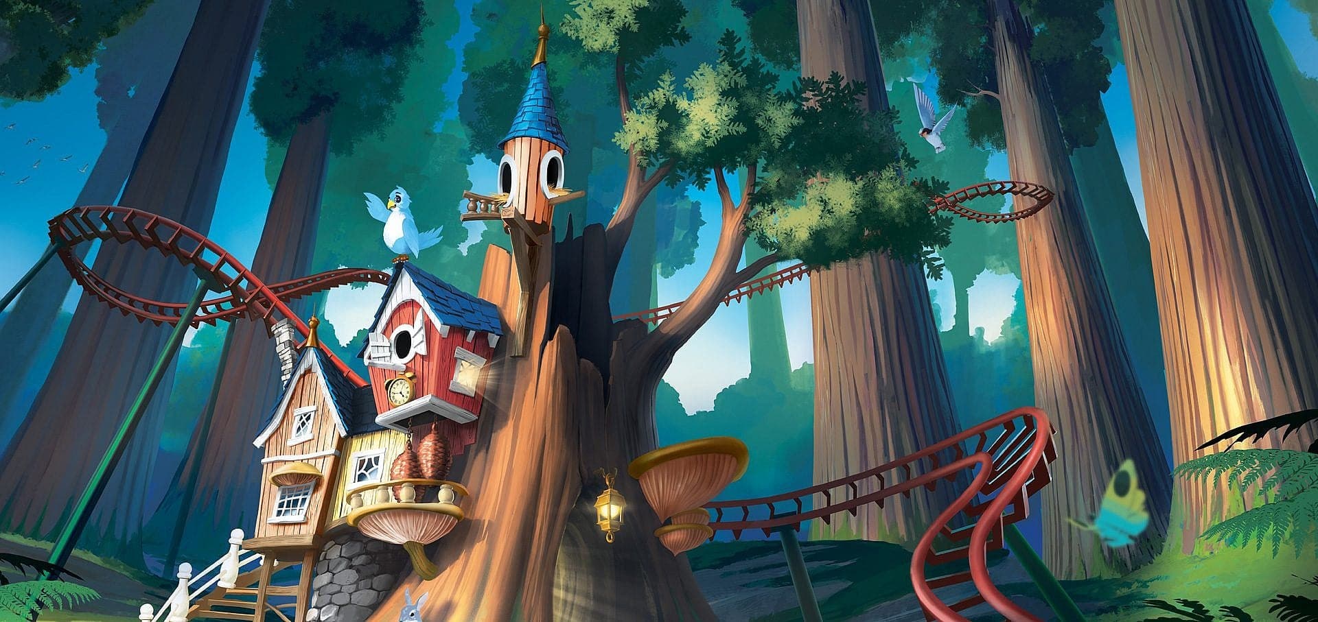 Noisette Express : le grand-huit familial au cœur de la forêt de Nigloland !