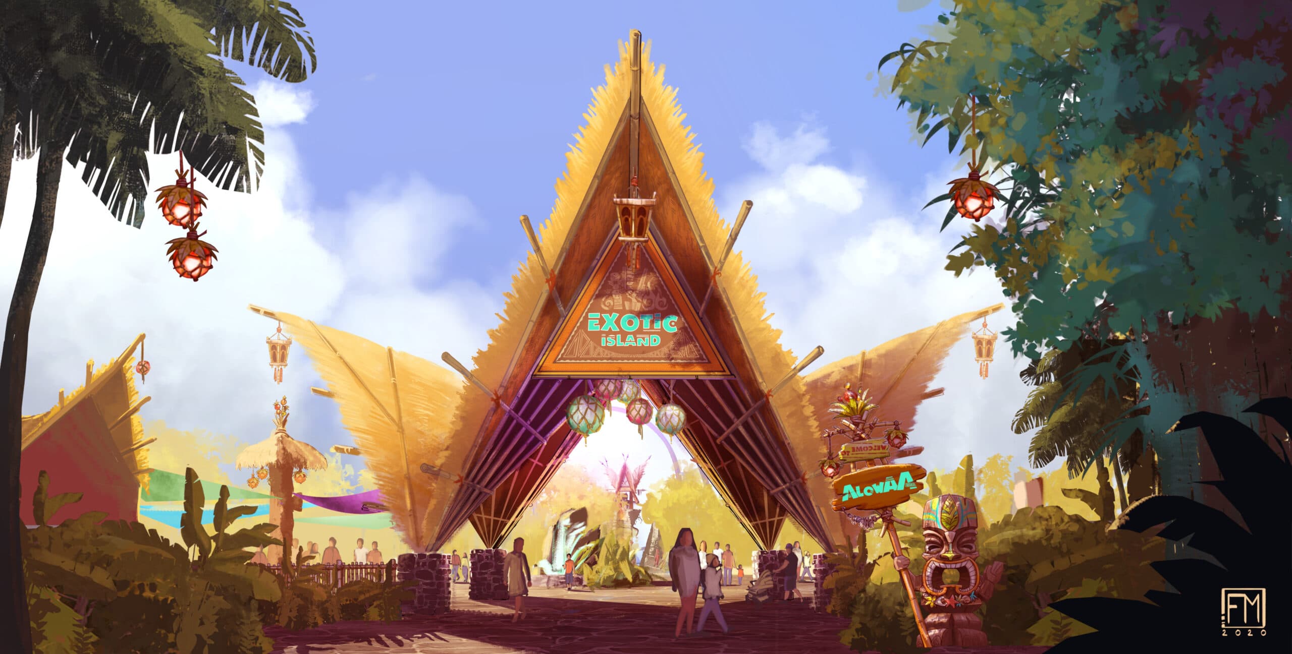 Walibi Rhône-Alpes : cap sur Exotic Island en 2022