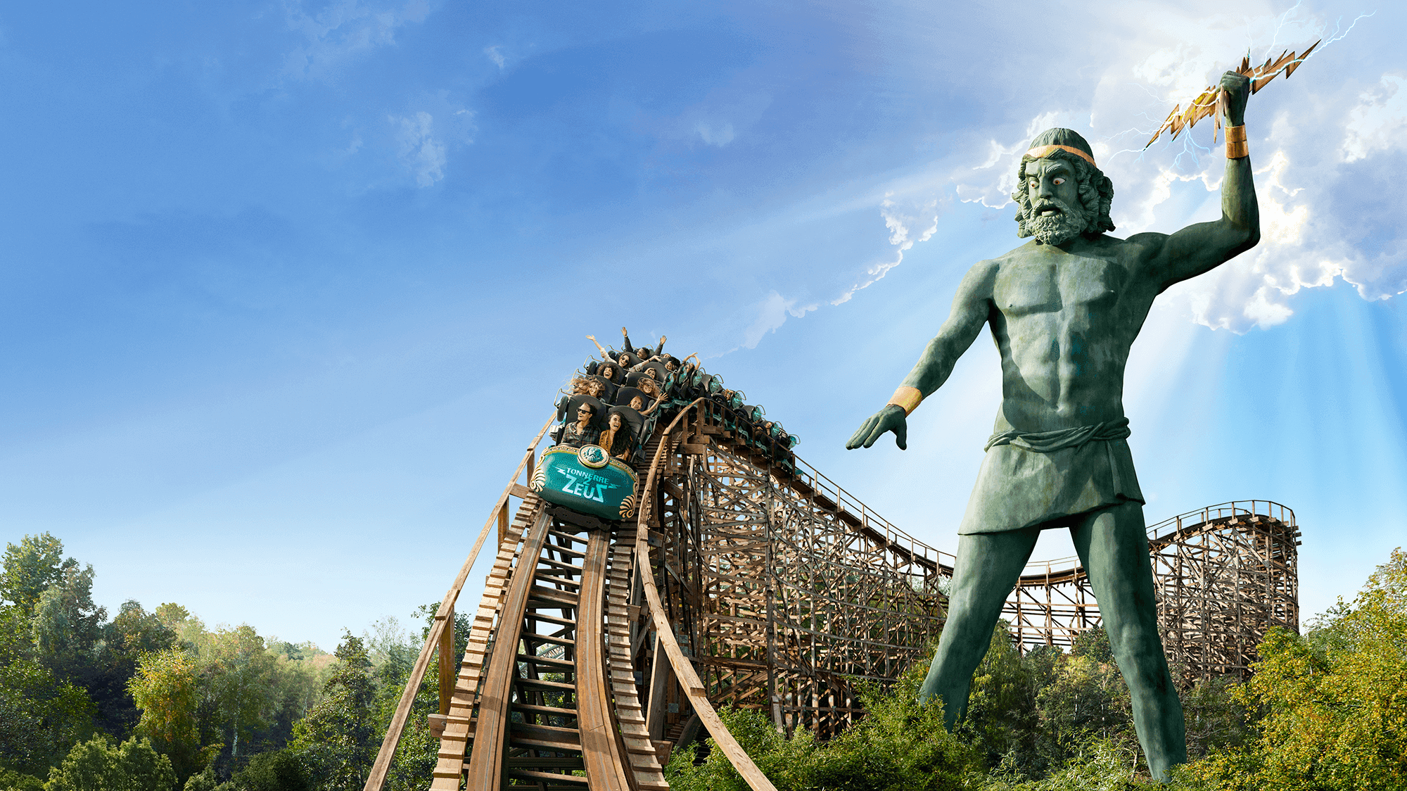Tonnerre de Zeus se transforme en Tonnerre 2 Zeus au Parc Astérix