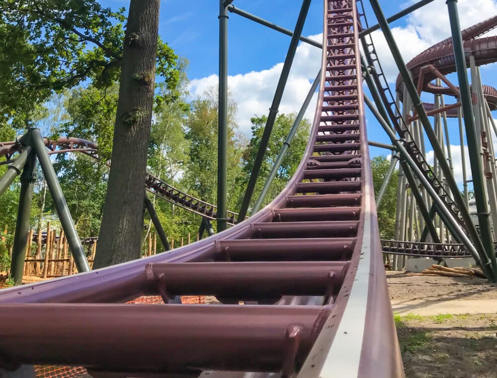 Dans les coulisses du chantier de Toutatis, nouvelle attraction 2023 du Parc Astérix