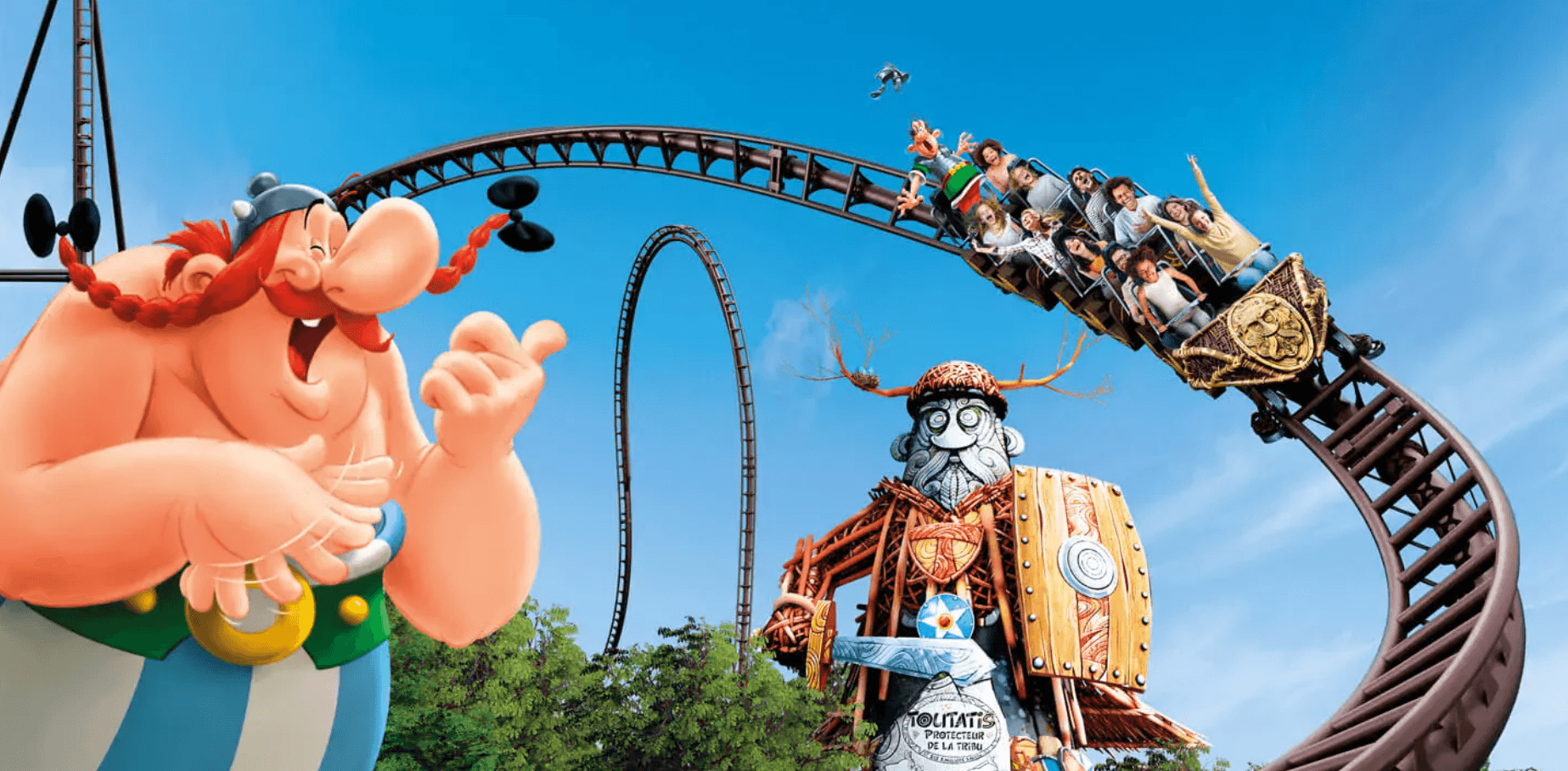 Toutatis : la nouveauté du Parc Astérix ouvrira le 8 avril 2023 !