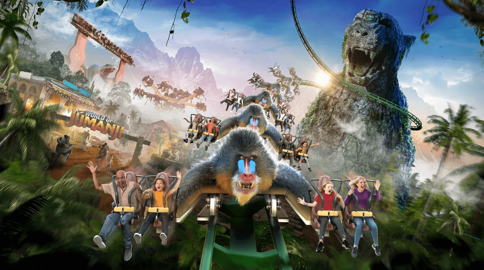 Chessington World of Adventures dévoile sa nouvelle zone World of Jumanji !