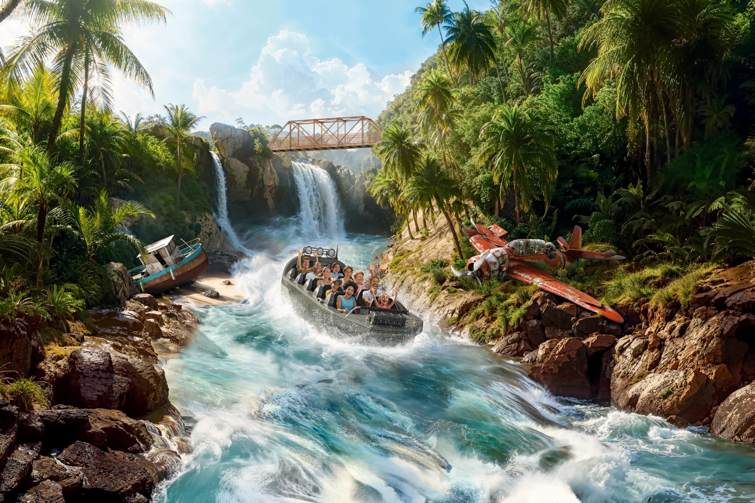 Mission Bermudes, nouvelle attraction bouillonnante en 2025 au Futuroscope