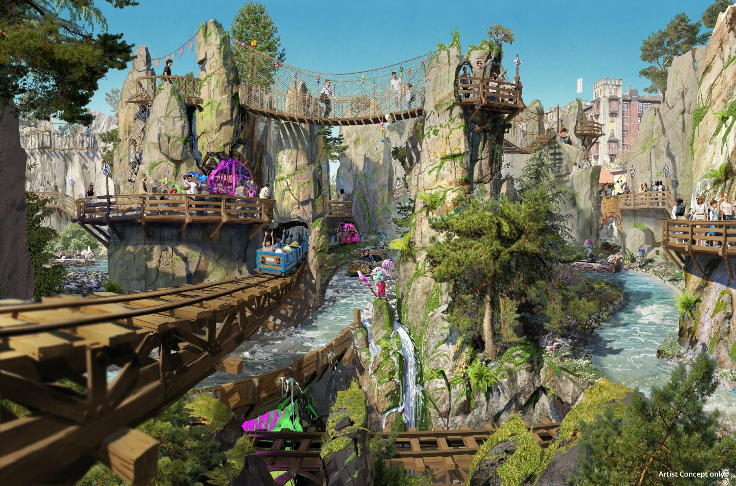 Europa-Park rouvrira en le 14 mai 2024 la zone autrichienne incendiée, avec quelques surprises !