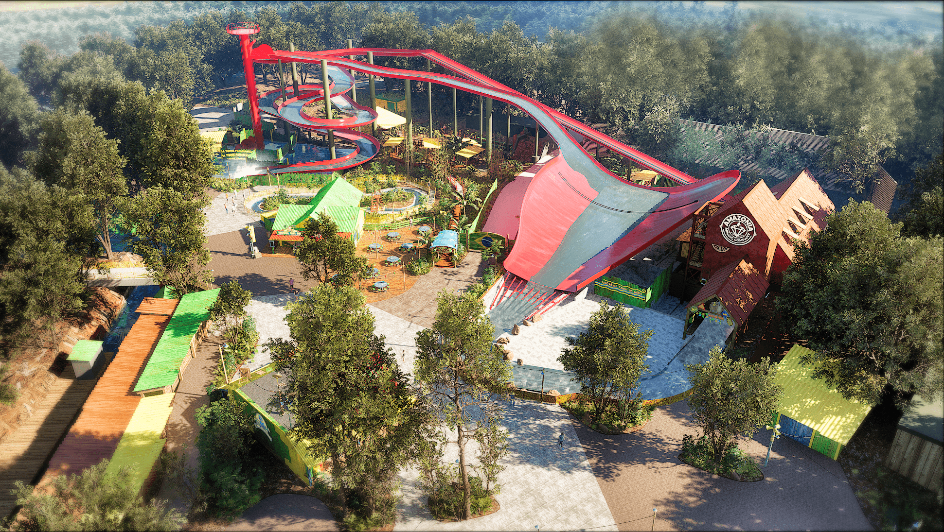 Bellewaerde Park se met à l’heure brésilienne avec sa nouvelle zone en 2024 !