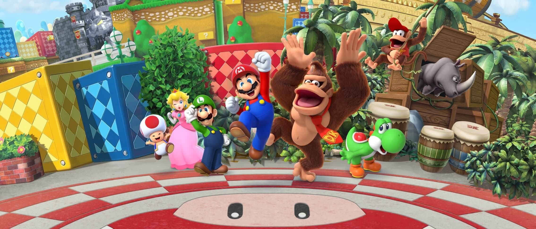 Universal Epic Universe : saut dans les attractions Mario et Donkey Kong