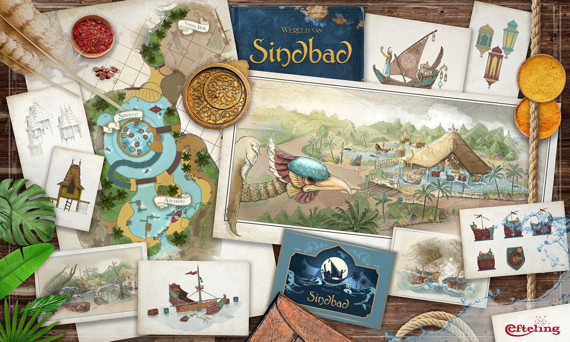 Efteling annonce un nouveau thème inspiré des 1001 Nuits pour Monsieur Cannibale !