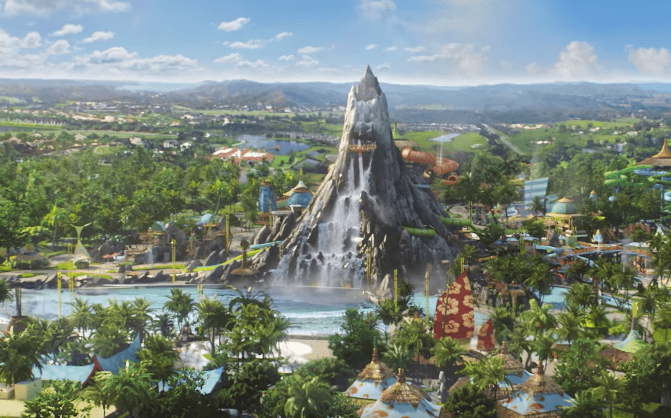 Volcano Bay se dévoile à Universal Orlando Resort !