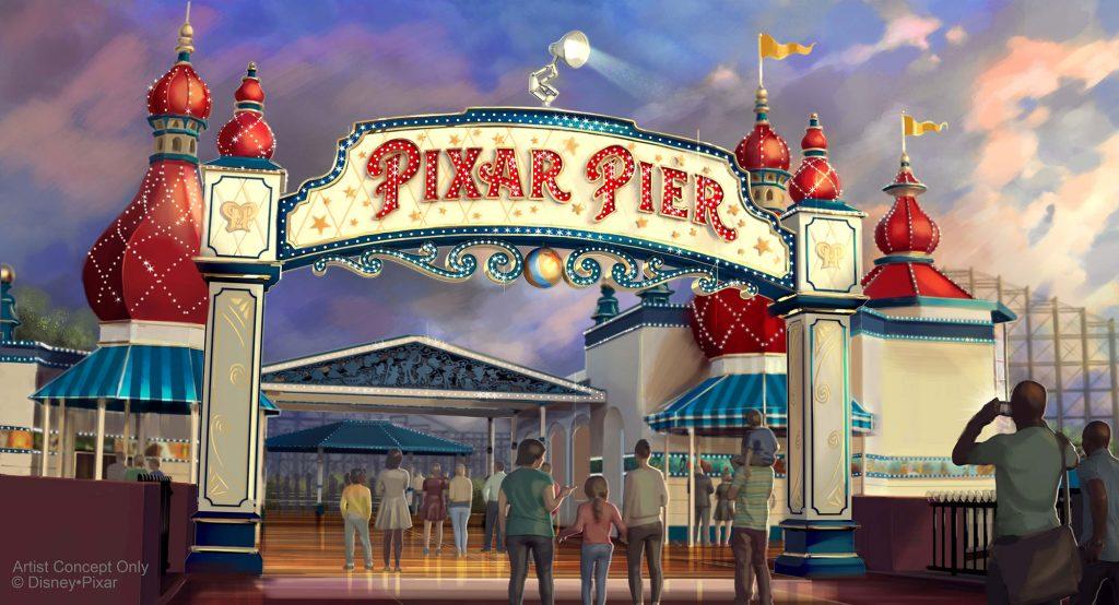 Disney California Adventure accueille Pixar Pier en 2018