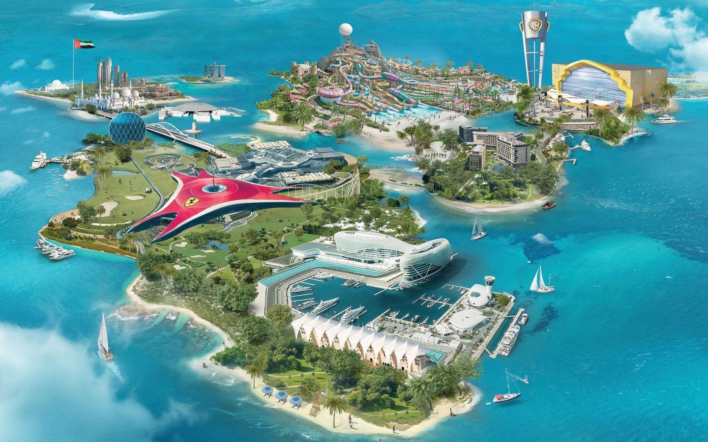 Yas Island : de nouveaux parcs à thèmes en projet !