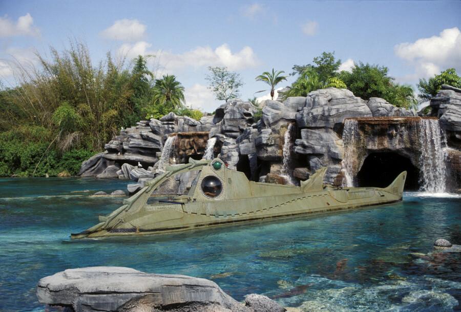 Les sous-marins et les Parcs Disney : un trésor englouti !