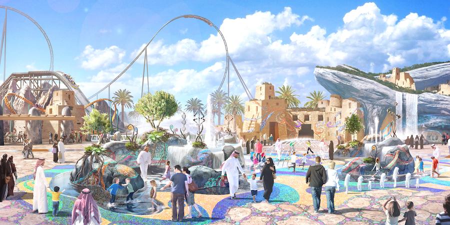 Six Flags Qiddiya : Falcon’s Flight, le coaster de tous les records !