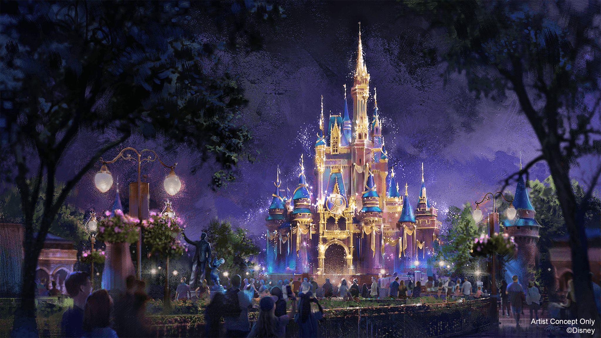 Les 50 ans de Walt Disney World : Un Anniversaire Étincelant