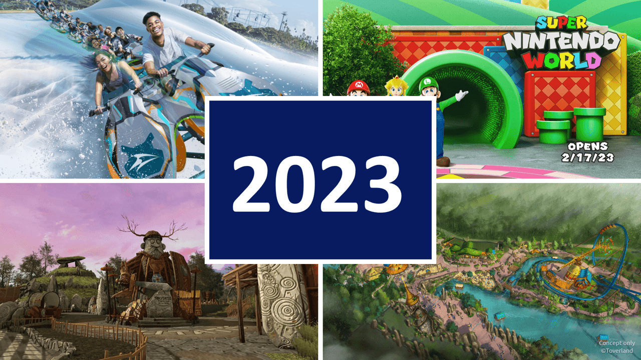 Que vous réserve l’année 2023 dans les parcs à thèmes ?