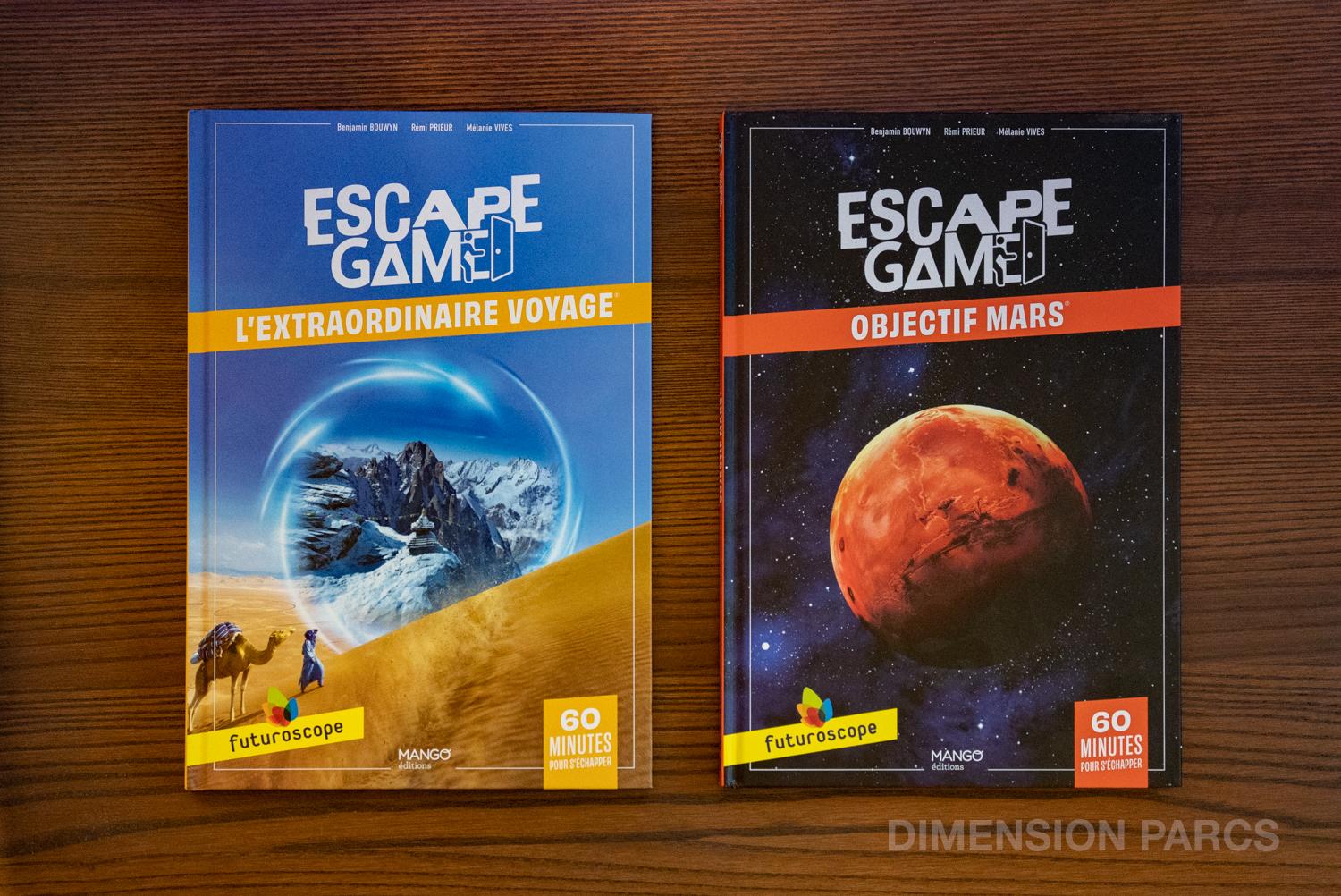 Futuroscope : Deux livres escape game pour prolonger l’aventure