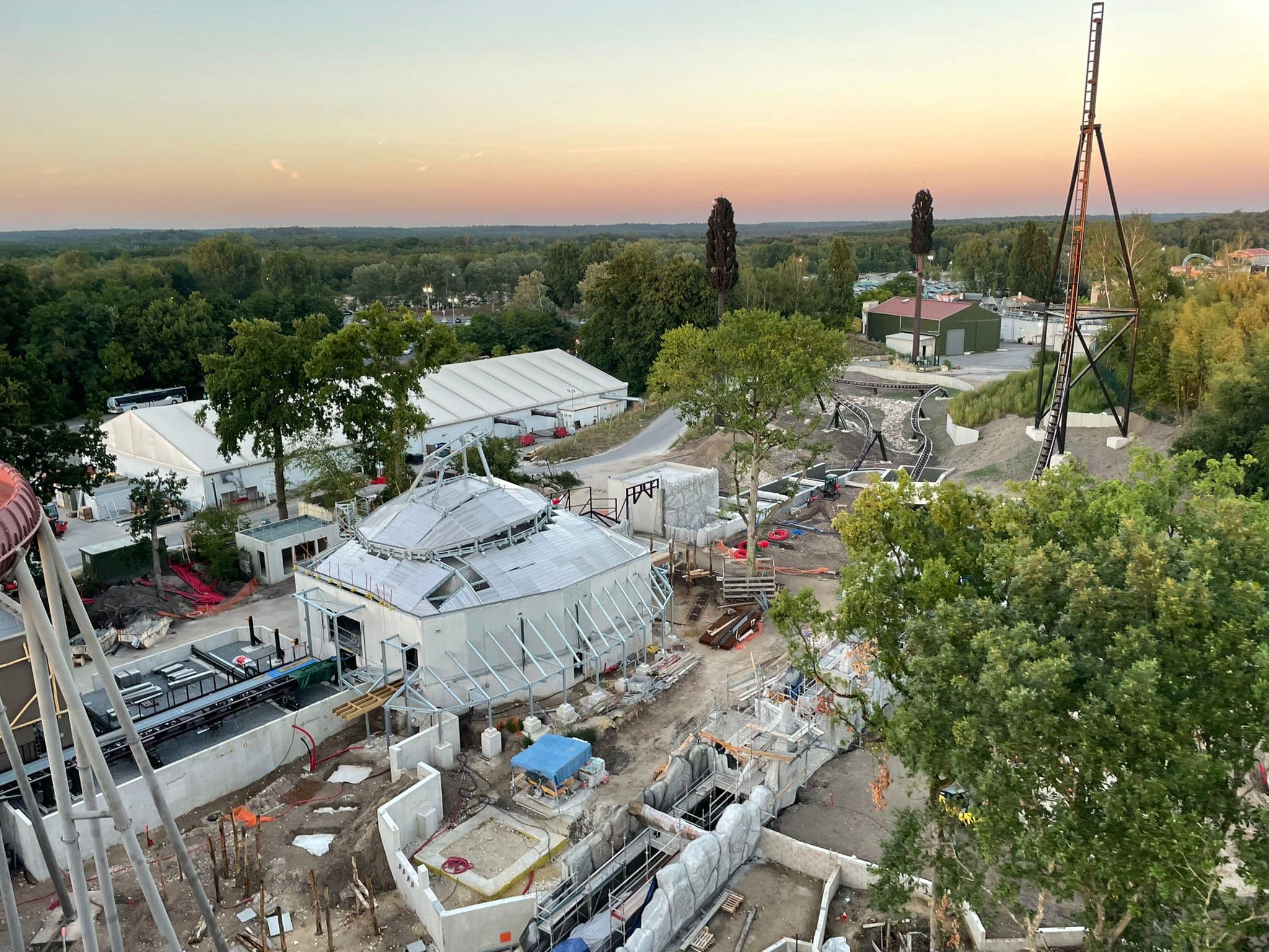 Parc Astérix : le chantier titanesque de Toutatis se dévoile