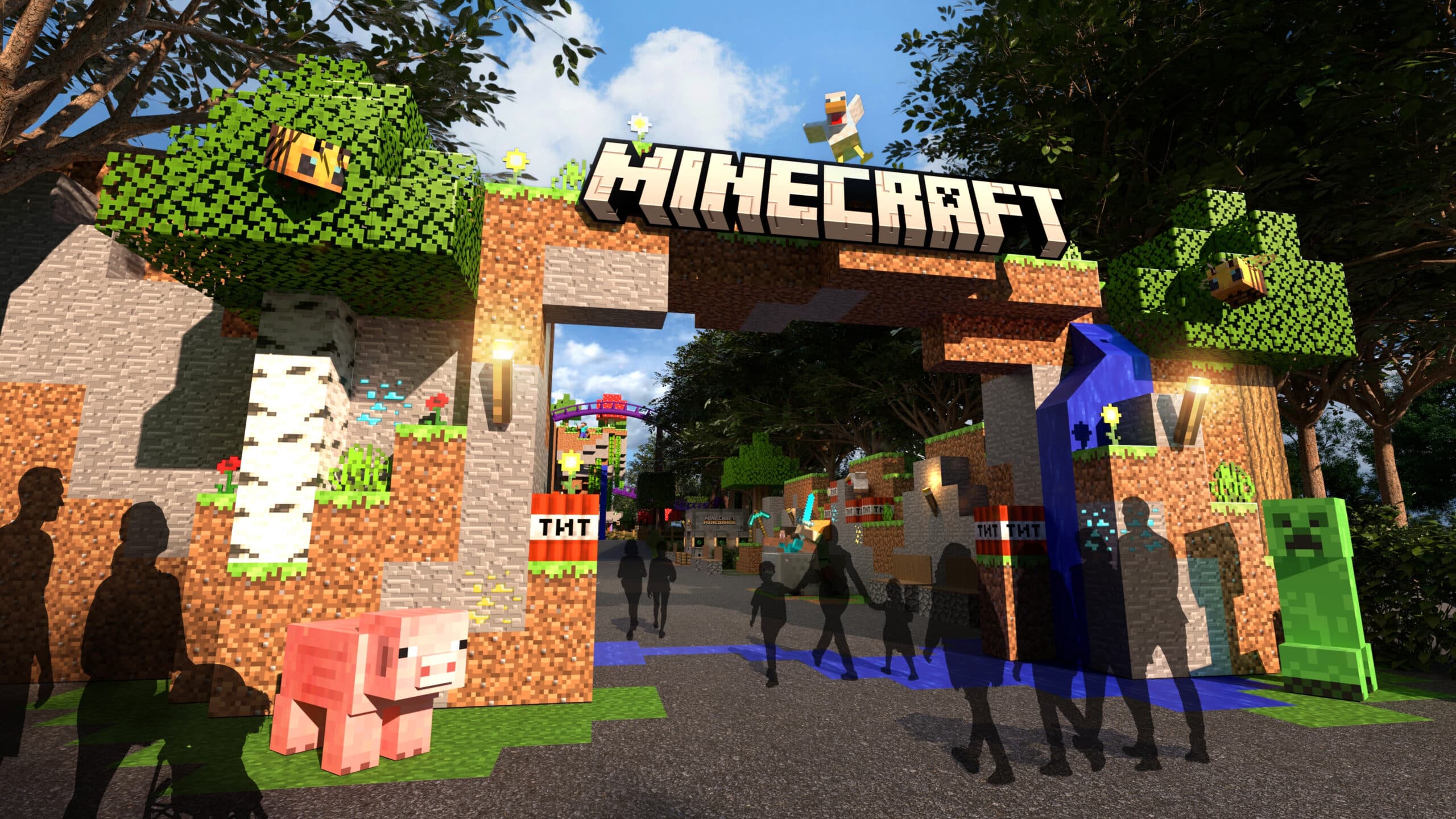 Minecraft : la nouvelle bonne pioche des parcs d’attractions Merlin Entertainments